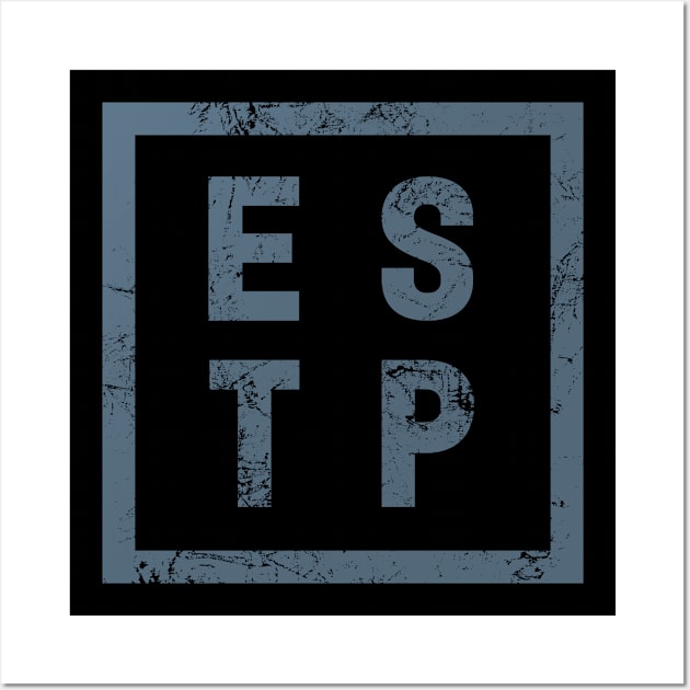 ESTP Extrovert Personality Type Wall Art by Commykaze